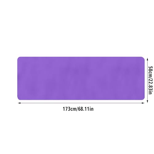 Yoga Mat Thick 1/5" Thick Non Slip Anti-Tear High Density Exercise Mat with Carrying Strap Large Yoga Mat for Floor, Gym, ...