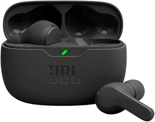 JBL Vibe Beam - True Wireless JBL Deep Bass Sound Earbuds, Bluetooth 5.2, Water & Dust Resistant, Hands-Free Call with Voi...