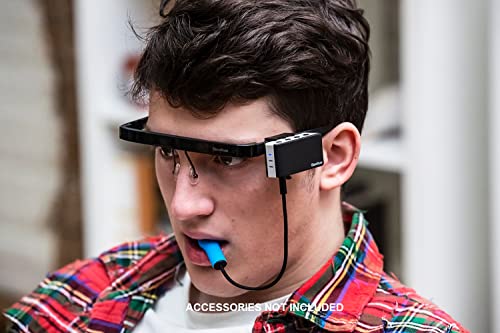 GlassOuse Pro - New Wireless Head Mouse - Gaming - Disability - Control with Only Head Movements - Bluetooth Wearable Hand...