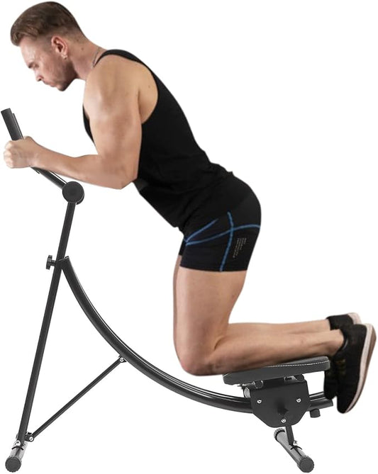 dtnozre Core Abdominal Trainer,Foldable AB Workout Machine Exercise Equipment,Adjustable Trainer for Home Gym,Body Shaping...