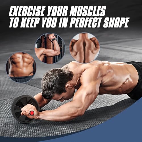 MADOG Ab Roller Wheel for Abdominal and Core Strength Training, Home Gym Abs Roller for Men Women