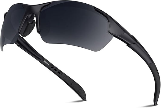 Polarized Sports Sunglasses for Men Women Youth Baseball Running Cycling Driving Fishing Tennis Golf Motor TAC UV400 TR90