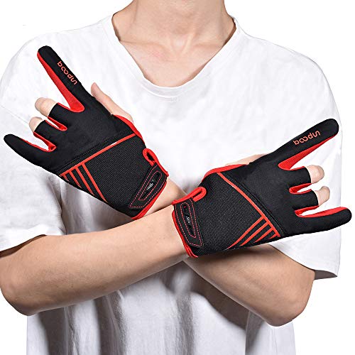 Professional Anti-Skid Bowling Gloves Comfortable Bowling Accessories Semi-Finger Instruments Sports Gloves Mittens for Bo...