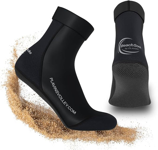 PLAVINS Professional Design Sports Sand Socks for Beach Volleyball, Sand Soccer & Beach Tennis