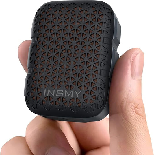 INSMY Wearable Bluetooth Speakers,IP67 Waterproof,Clip-On Portable Small Personal Speaker/Clean Sound/Stereo Pair/Wireles...