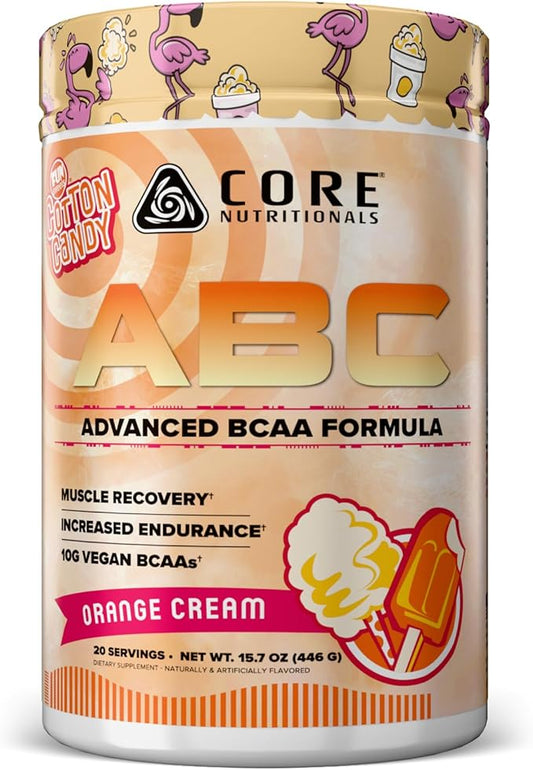 Core Nutritionals ABC Advanced BCAA Supplement | Amino Acid Recovery Blend | with Glutamine, Beta Alanine, Citrulline Mala...