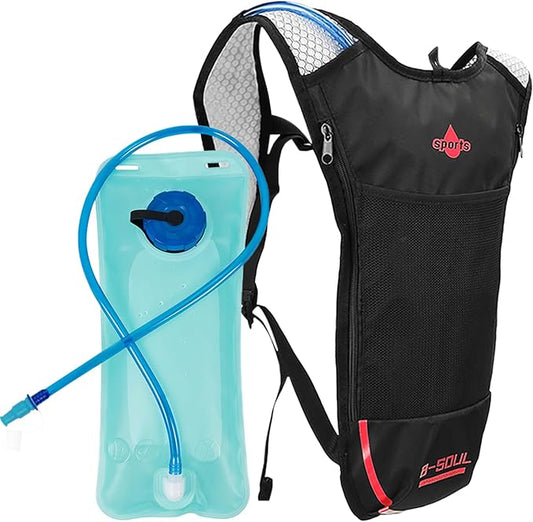 Hydration Backpack, Hiking Hydration Pack with 2L Water Bladder, Bike Water Bag for Men and Women, Running Hydro Vest Back...