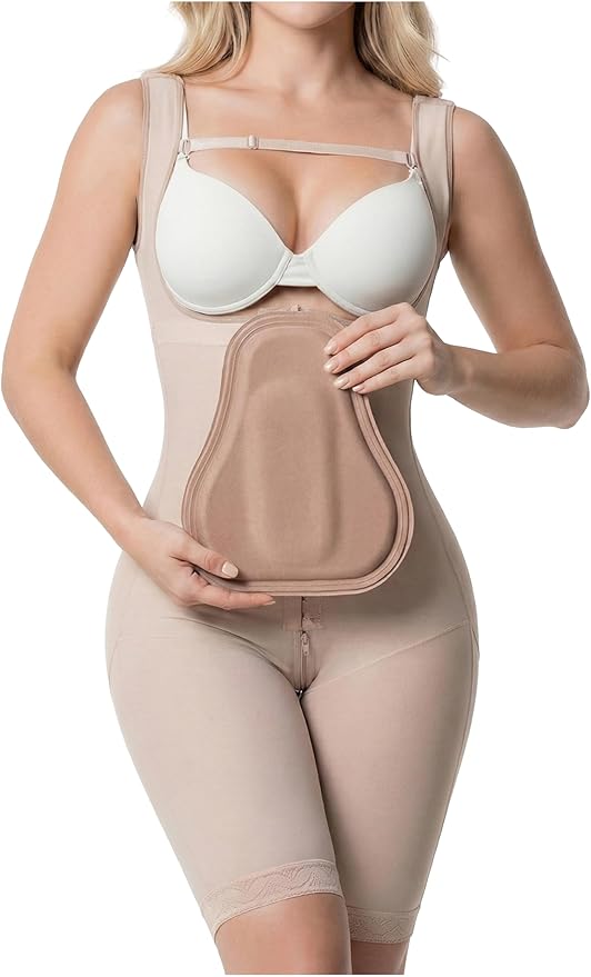 BE SHAPY Pear-Shaped Ab Board Post Surgery Liposuction Foams Compression Garment after Tummy Tuck | Tabla Lipo Abdominal P...