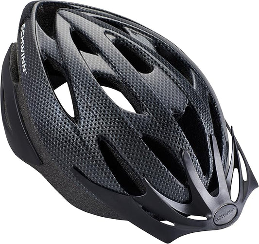 Schwinn Thrasher Helmet for Adults, Size 58-62 cm for Riders Ages 14+, Microshell, Adjustable Dial & Straps, Interior Padd...